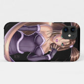 Coques Case-Mate iPhone Fille d'Anime - Nikki (Dos (Horizontal))