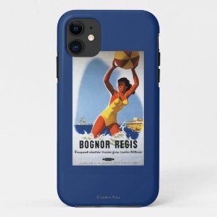 Coque Case-Mate Pour iPhone Fille de chemins de fer et affiche britanniques de