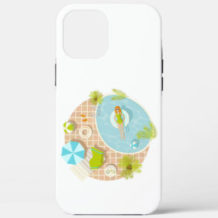 Case-Mate iPhone Case fille de fête en piscine en bikini été plage