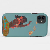 Coques Case-Mate iPhone Fille de Hawaïen de jupe d'herbe (Dos (Horizontal))