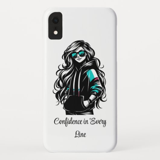 Coques Case-Mate iPhone Fille de la rue confiante (Dos)