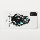 Coques Case-Mate iPhone Fille de la rue confiante (Dos (Horizontal))