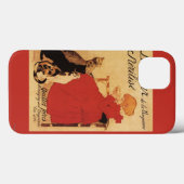 Coques Case-Mate iPhone Fille de lait de Vingeanne avec des chats (Verso (horizontal))