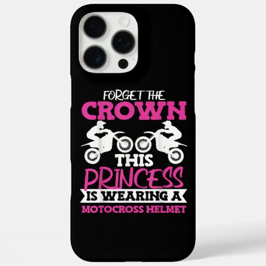 Coques Case-Mate iPhone Fille de moto cross tout terrain (Verso)