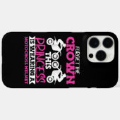 Coques Case-Mate iPhone Fille de moto cross tout terrain (Verso (horizontal))