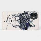 Coques Case-Mate iPhone Fille de Steampunk (Dos (Horizontal))