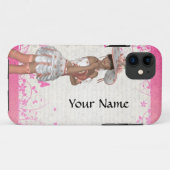 Coques Case-Mate iPhone fille d'été rose (Dos (Horizontal))
