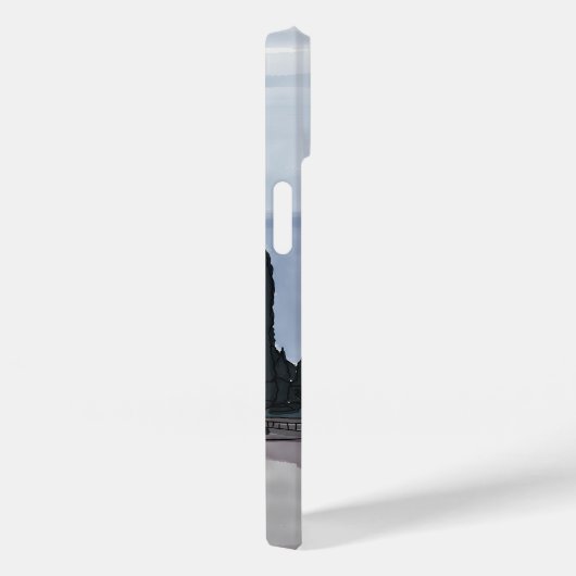 Coques Case-Mate iPhone Fille devant le Colisée. (Verso / Droite)