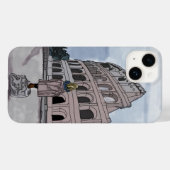 Coques Case-Mate iPhone Fille devant le Colisée. (Verso (horizontal))