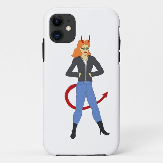 Coques Case-Mate iPhone fille diable (Dos)