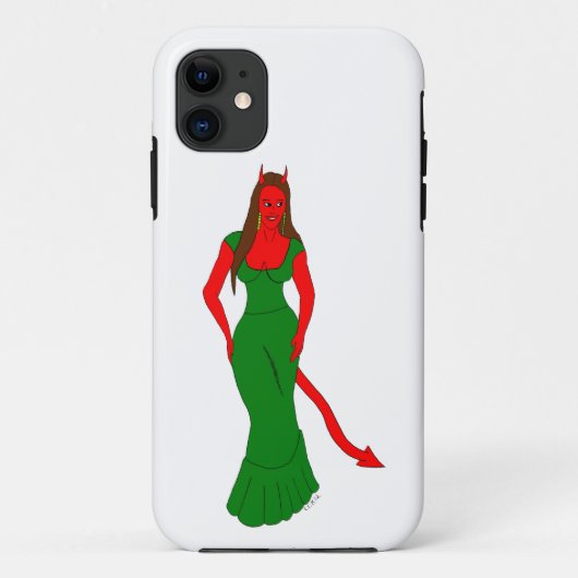 Coques Case-Mate iPhone fille diable (Dos)