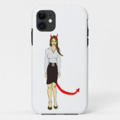 Coques Case-Mate iPhone fille diable (Dos)