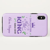 Coques Case-Mate iPhone Fille Du Roi (Dos (Horizontal))