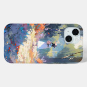 Coques Case-Mate iPhone Fille en forêt Anime Impressionnisme (Verso (horizontal))