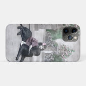 Coques Case-Mate iPhone Fille et son chien (Dos (Horizontal))