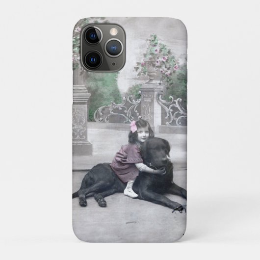 Coques Case-Mate iPhone Fille et son chien (Dos)