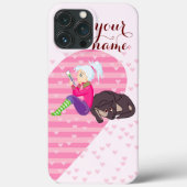 Coques Case-Mate iPhone Fille Être amoureuse (Verso)