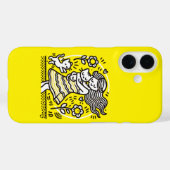 Coques Case-Mate iPhone Fille Fantaisiste avec Chatton (Verso (horizontal))