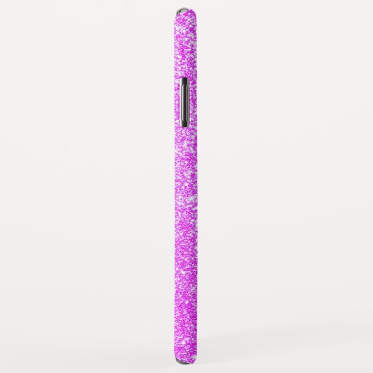 Coques Case-Mate iPhone Fille Glam Purple Parties scintillant Étincelles N (Dos/Droite)