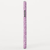 Coques Case-Mate iPhone Fille Glam Purple Parties scintillant Étincelles N (Dos/Droite)