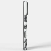 Coques Case-Mate iPhone Fille guerrière indienne plumée (Verso / Droite)