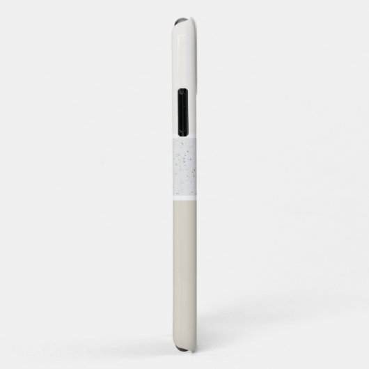 Coques Case-Mate iPhone Fille minimale blanche douce (Dos/Droite)