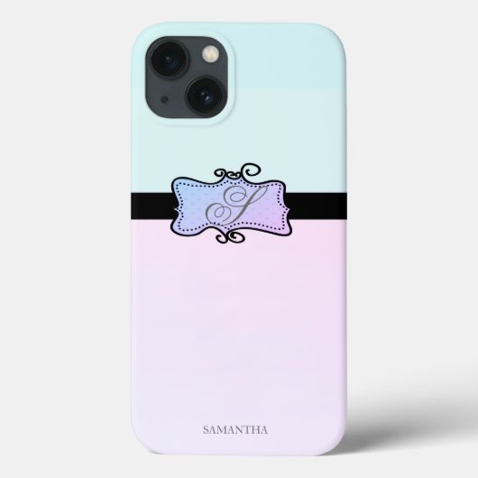 Coques Case-Mate iPhone Fille moderne élégante bande (Verso)