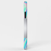 Coques Case-Mate iPhone Fille moderne élégante, Holographie de chat (Dos/Droite)