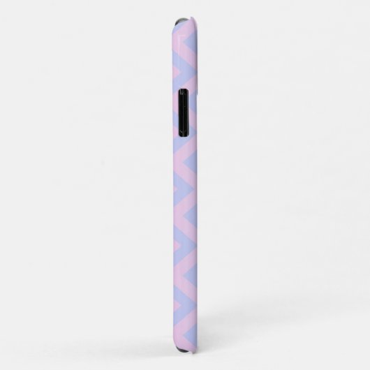 Coques Case-Mate iPhone Fille moderne Ombre Zigzag Chevron Motif (Dos/Droite)