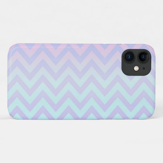Coques Case-Mate iPhone Fille moderne Ombre Zigzag Chevron Motif (Dos (Horizontal))