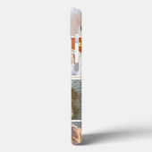 Coques Case-Mate iPhone Fille moderne turquoise nom du coeur 4 photos gril (Verso / Gauche)