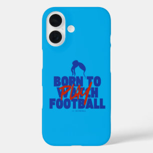 Coques iPhone 16 Fille Née pour Jouer au Football