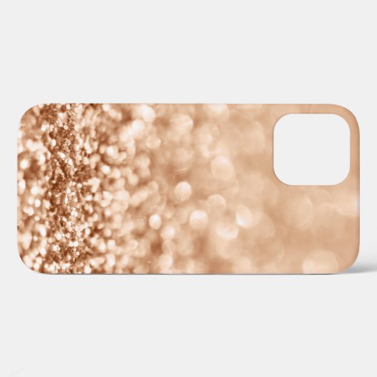 Coques Case-Mate iPhone Fille Parties scintillant or étincelles (Verso (horizontal))