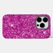 Coques Case-Mate iPhone Fille Parties scintillant rose Ombre Sparkle (Verso (horizontal))