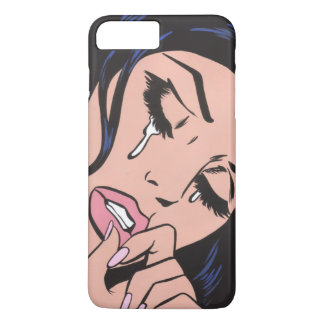 Case-Mate iPhone Case Fille pleurante triste d'art de bruit