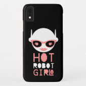 Coques Case-Mate iPhone fille robot chaude (Dos)