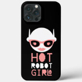 Coques Case-Mate iPhone fille robot chaude (Verso)