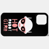 Coques Case-Mate iPhone fille robot chaude (Verso (horizontal))