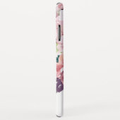 Coques Case-Mate iPhone Fille romantique rose aquarelle Floral (Dos/Droite)