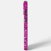 Coques Case-Mate iPhone Fille rose brillante Parties scintillant (Verso / Gauche)