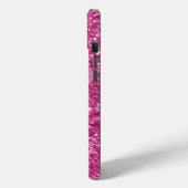 Coques Case-Mate iPhone Fille rose brillante Parties scintillant (Verso / Gauche)