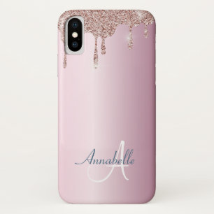 Case-Mate iPhone Case Fille Rose Gold Parties scintillant Drivers Metali