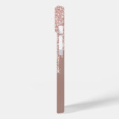 Coques Case-Mate iPhone Fille Rose Gold Parties scintillant Drivers Nom pe (Verso / Gauche)
