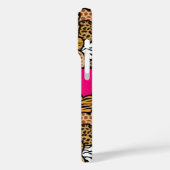 Coques Case-Mate iPhone Fille Rose Joueuse Coeurs Posters de animaux Nom (Verso / Gauche)