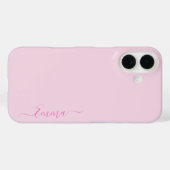Coques Case-Mate iPhone Fille rose moderne Imprimer tendance (Verso (horizontal))