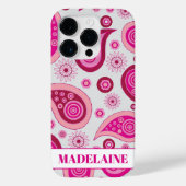 Coques Case-Mate iPhone Fille rose Motif moderne (Verso)