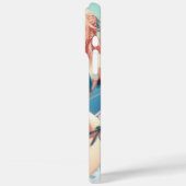 Coques Case-Mate iPhone Fille surfeuse d'anime côtier/nautique/tropical (Verso / Gauche)