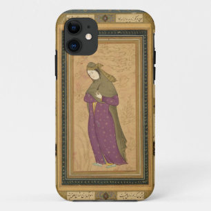 Coque Case-Mate Pour iPhone Fille tenant un aigrette, de la grande aube de