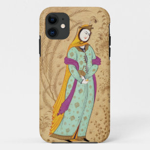 Etui iPhone Case-Mate Fille tenant un navire de vin et une poire, de la