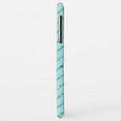 Coques Case-Mate iPhone Fille Turquoise Turquoise Parties scintillant rayu (Dos/Gauche)